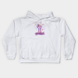 feminism Kids Hoodie